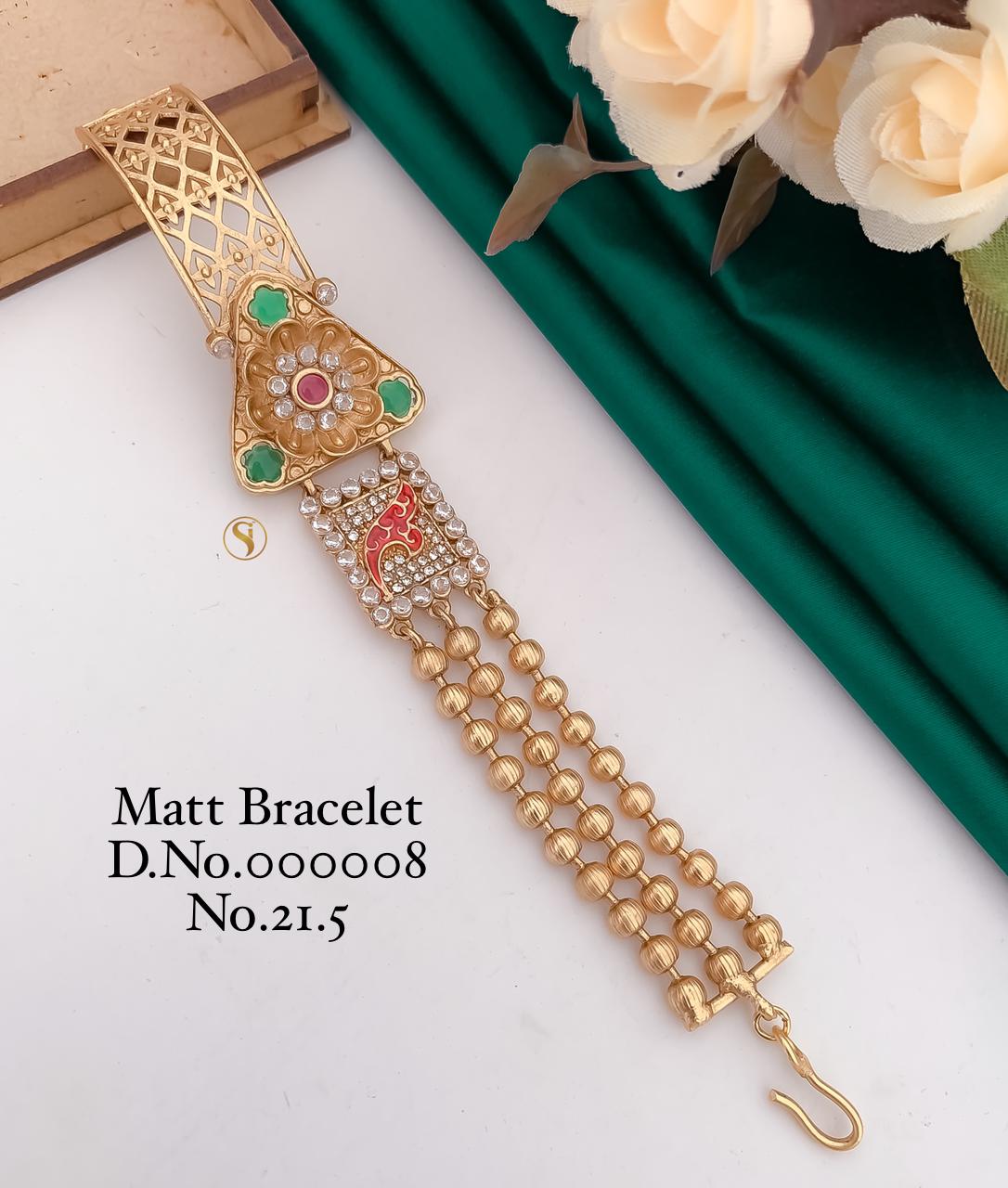 Matte Pearl Fancy Designer Bracelets 2 Wholesale Manufacturers
